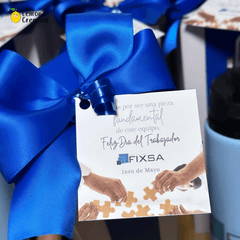 Set de Regalo Promocional: Botella de Aluminio - Lemon Creativo