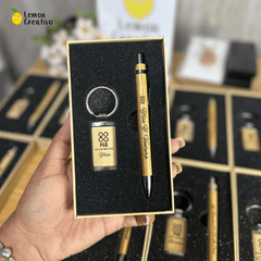 Box Gift | Lapicero y Llavero - Lemon Creativo