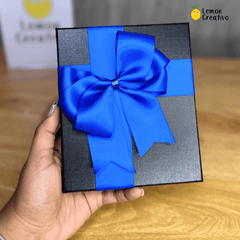 Box Gift | Porta Tarjetas y Lapicero - Lemon Creativo