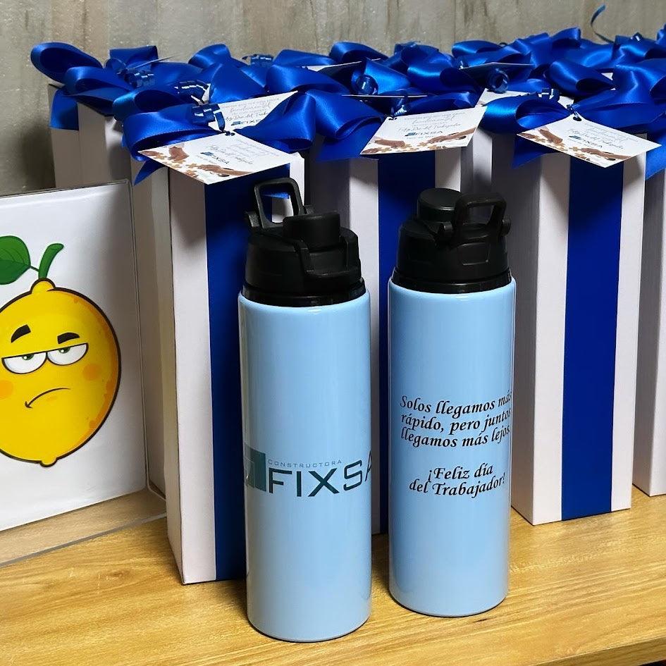 Botella de Aluminio - 750 ML - Lemon Creativo