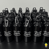 Botella con Llavero Unicolor Personalizada - Lemon Creativo