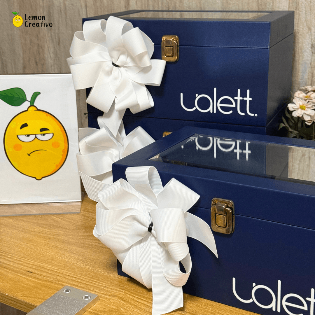Box Gift | exclusive and premium trunk - Lemon Creativo