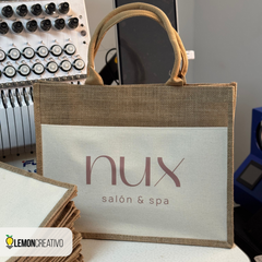 Personalized Jute and Canvas Bag