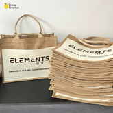 Bolso de Yute y Canvas Personalizado - Lemon Creativo