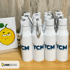 Botella Deportiva Sencilla Personalizada - Lemon Creativo