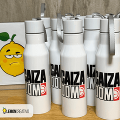 Botella Deportiva Sencilla Personalizada - Lemon Creativo