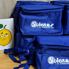 Bulto de Comida Personalizado con Logo Empresarial - Lemon Creativo