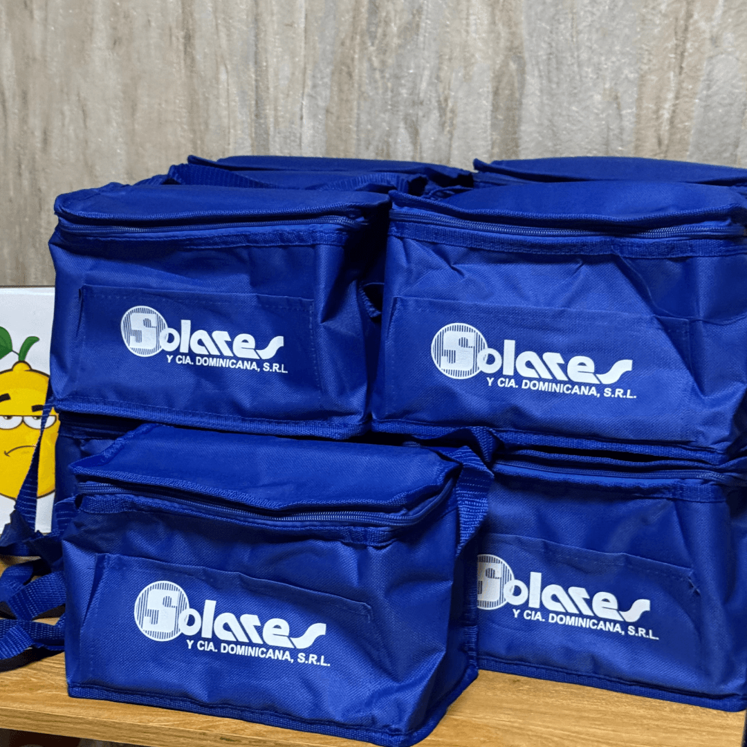 Bulto de Comida Personalizado con Logo Empresarial - Lemon Creativo