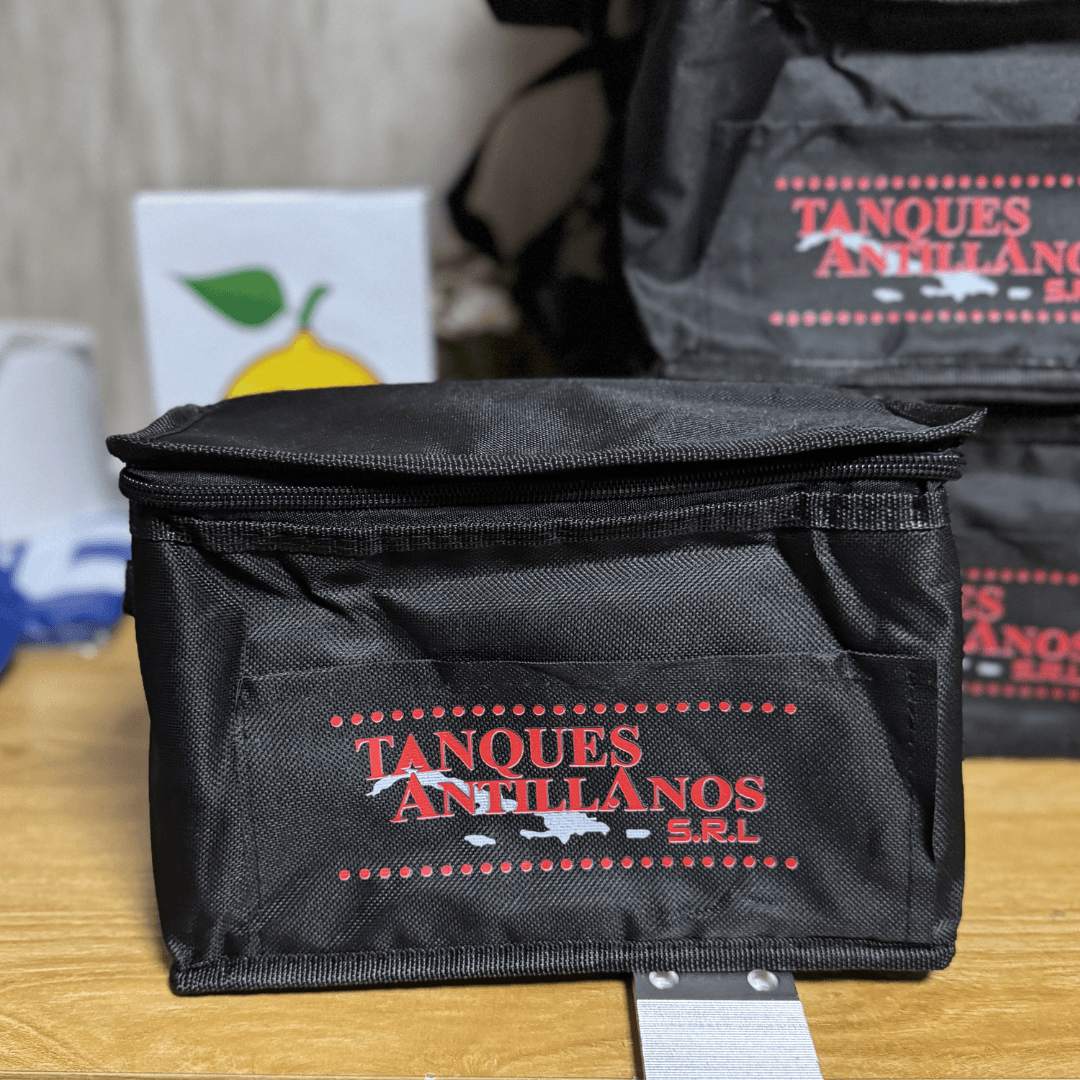 Bulto de Comida Personalizado con Logo Empresarial - Lemon Creativo