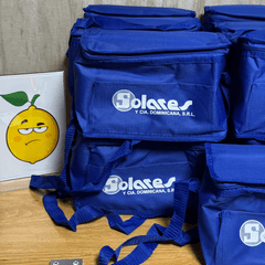 Bulto de Comida Personalizado con Logo Empresarial - Lemon Creativo