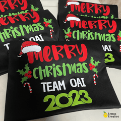 Camiseta Dry Fit en Ojo de Angel: Diseño de Navidad - Lemon Creativo