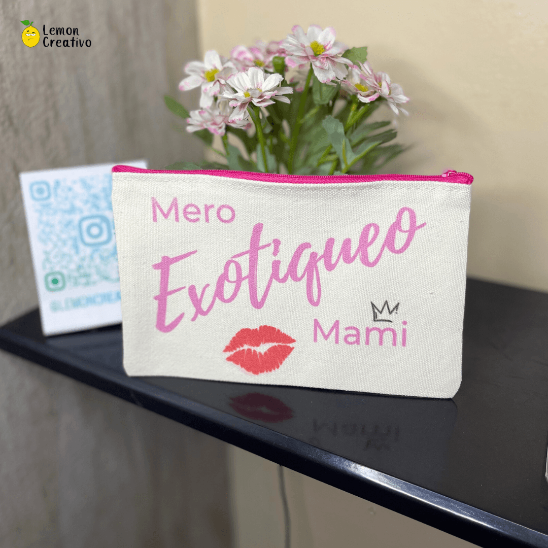 Cosmetiquera Canvas - Lemon Creativo