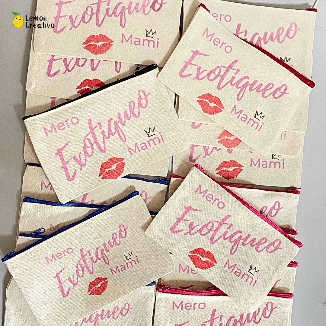 Cosmetiquera Canvas - Lemon Creativo