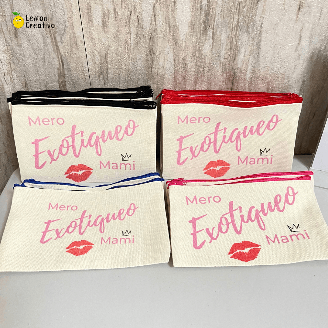 Cosmetiquera Canvas - Lemon Creativo