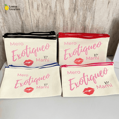 Cosmetiquera Canvas - Lemon Creativo