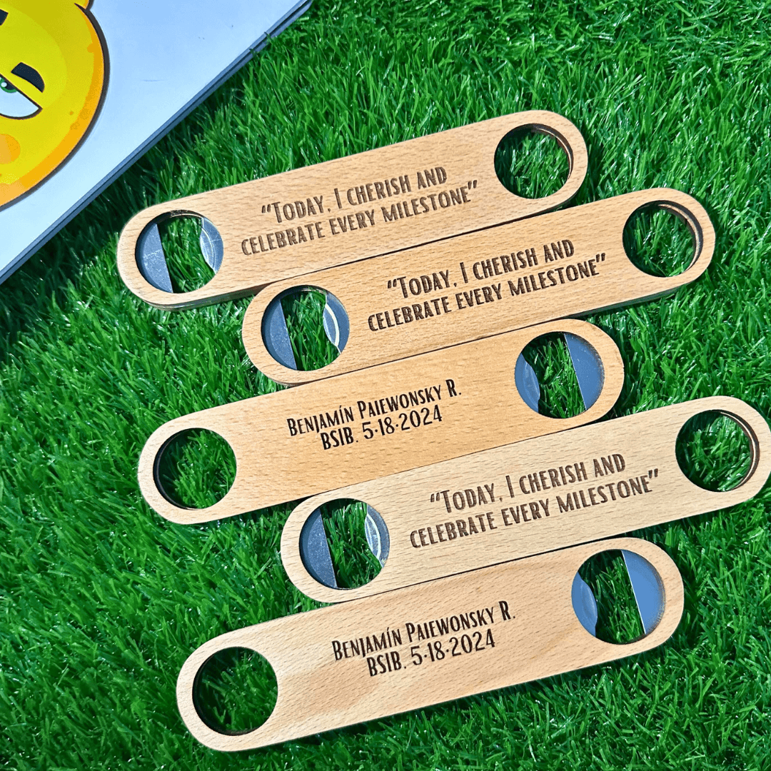 Destapador de Madera Plano - Lemon Creativo