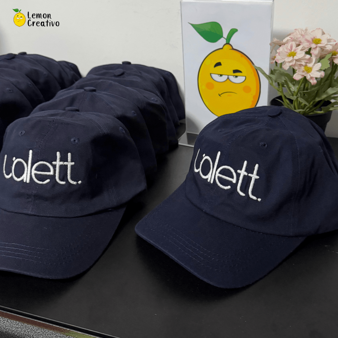 Gorra Tipo GAP con Logo Bordado - Lemon Creativo