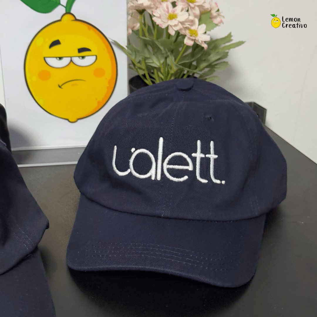Gorra Tipo GAP con Logo Bordado - Lemon Creativo