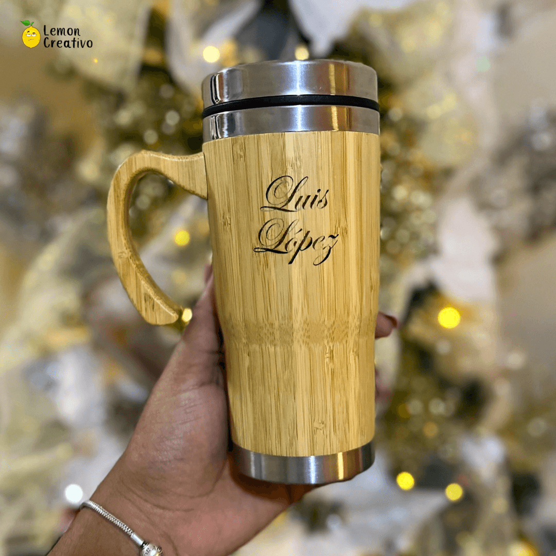 Jarra Bambú - 500 ML - Lemon Creativo