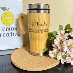 Jarra Bambú - 500 ML - Lemon Creativo