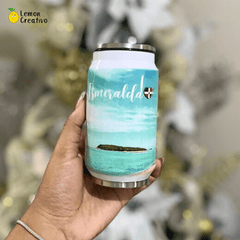 Lata con Sorbete - 12 y 17 oz - Lemon Creativo