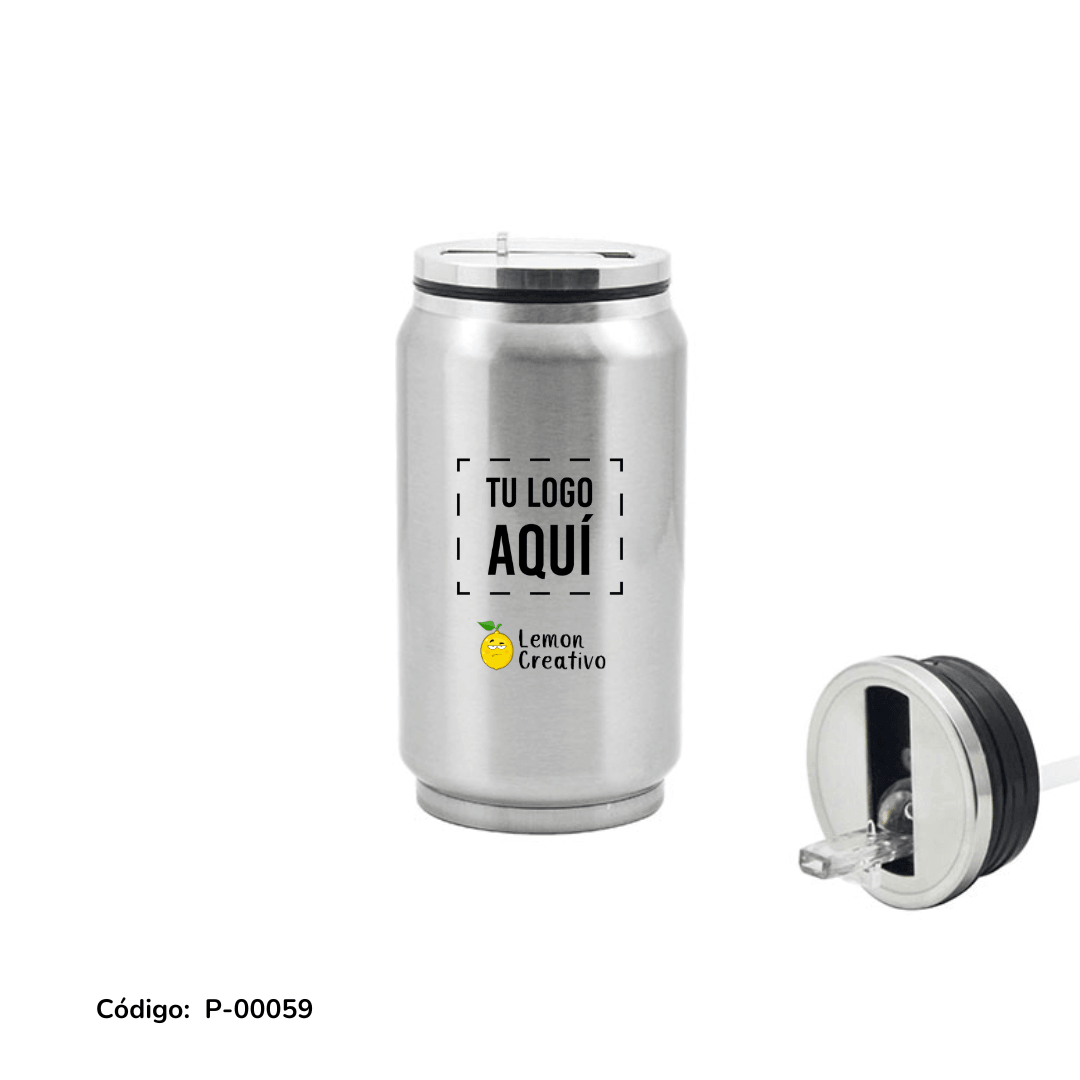 Lata con Sorbete - 12 y 17 oz - Lemon Creativo