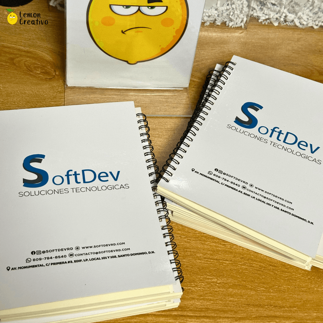 Libreta de Espiral - Lemon Creativo