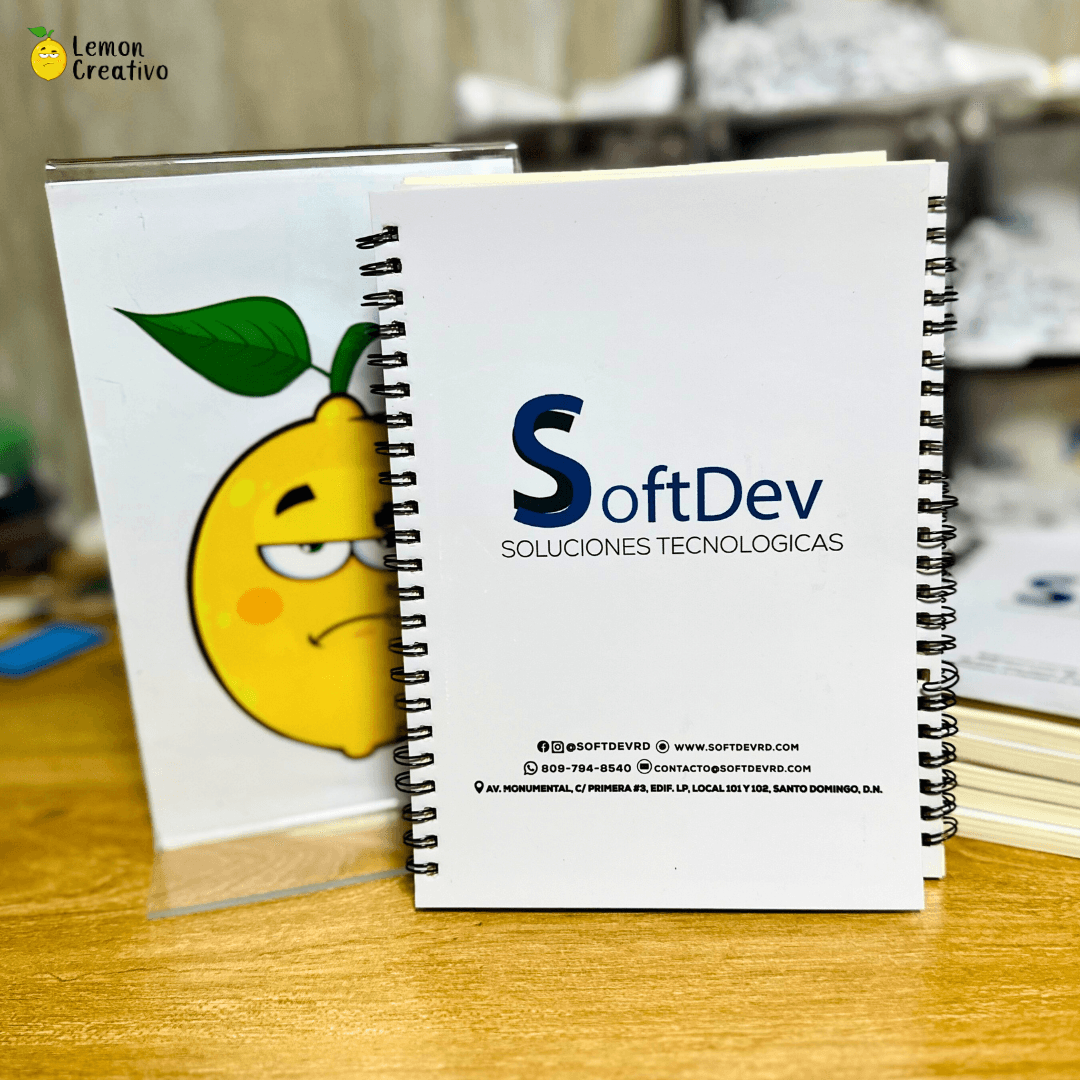 Libreta de Espiral - Lemon Creativo