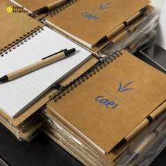 Libreta Ecológica Personalizada – Sostenibilidad y Estilo para Tu Marca - Lemon Creativo