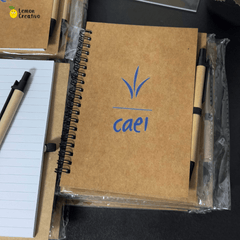 Libreta Ecológica Personalizada – Sostenibilidad y Estilo para Tu Marca - Lemon Creativo