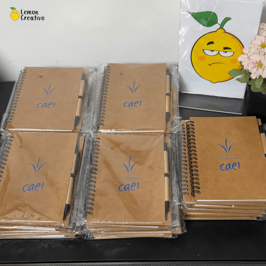 Libreta Ecológica Personalizada – Sostenibilidad y Estilo para Tu Marca - Lemon Creativo