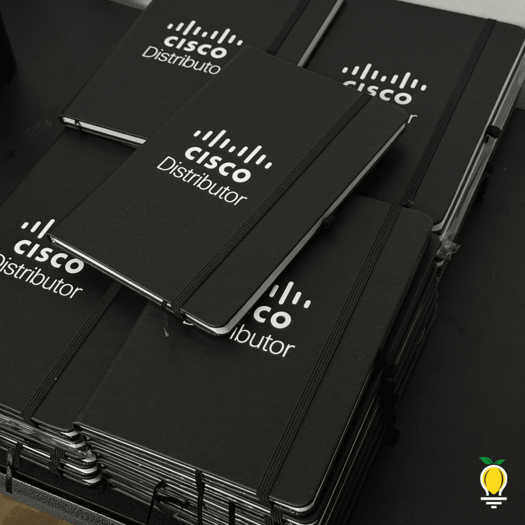 Libreta PU A5 Personalizada con Logo - Lemon Creativo