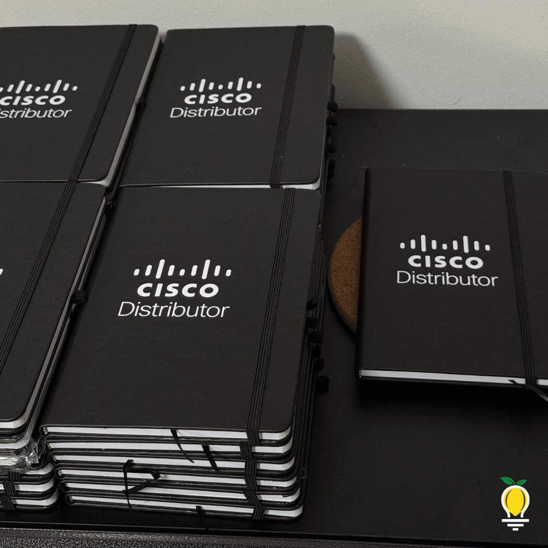 Libreta PU A5 Personalizada con Logo - Lemon Creativo