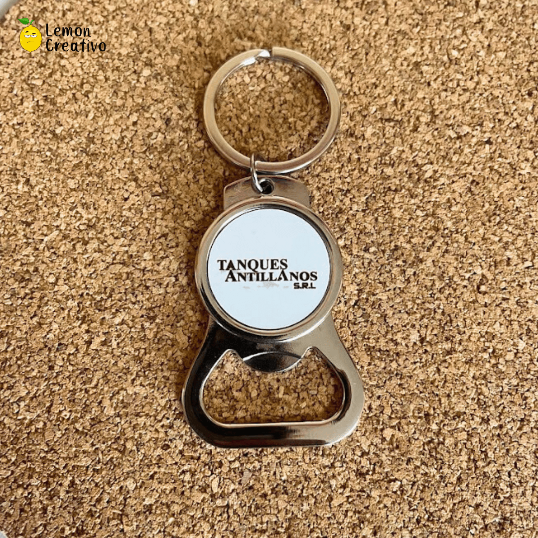 Llavero Destapador de Metal - Lemon Creativo