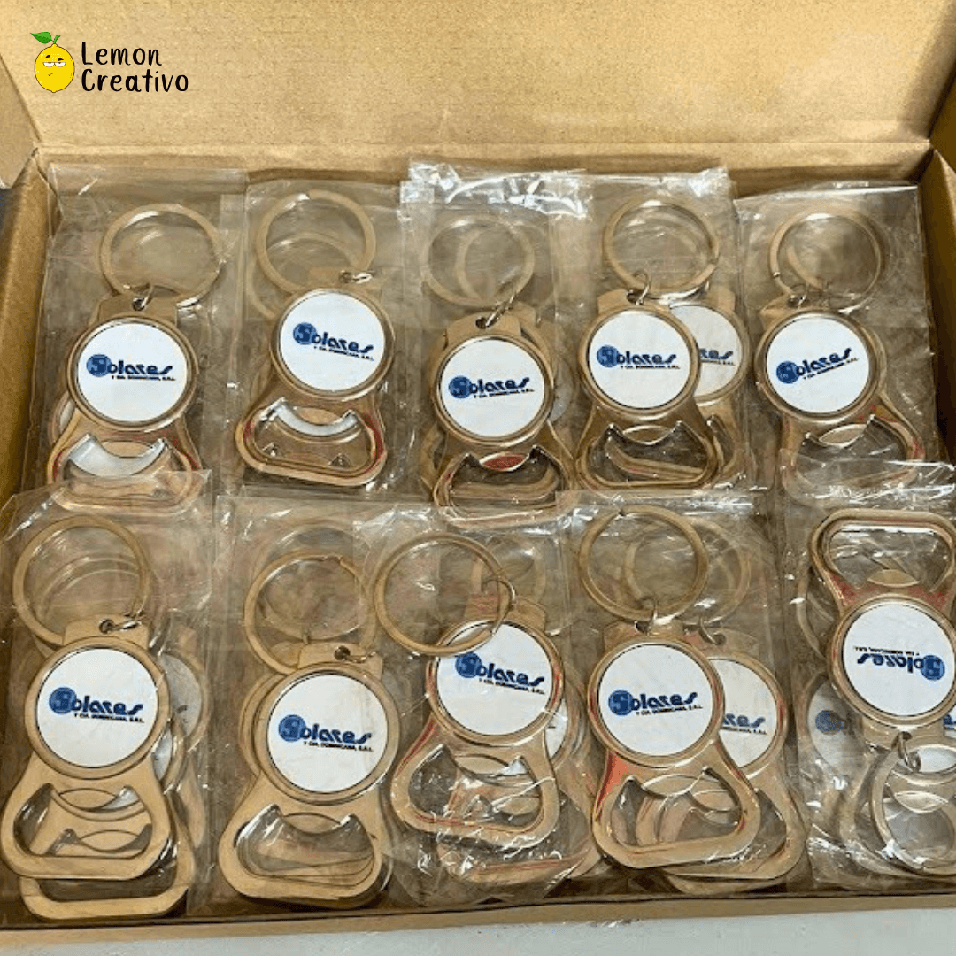 Llavero Destapador de Metal - Lemon Creativo