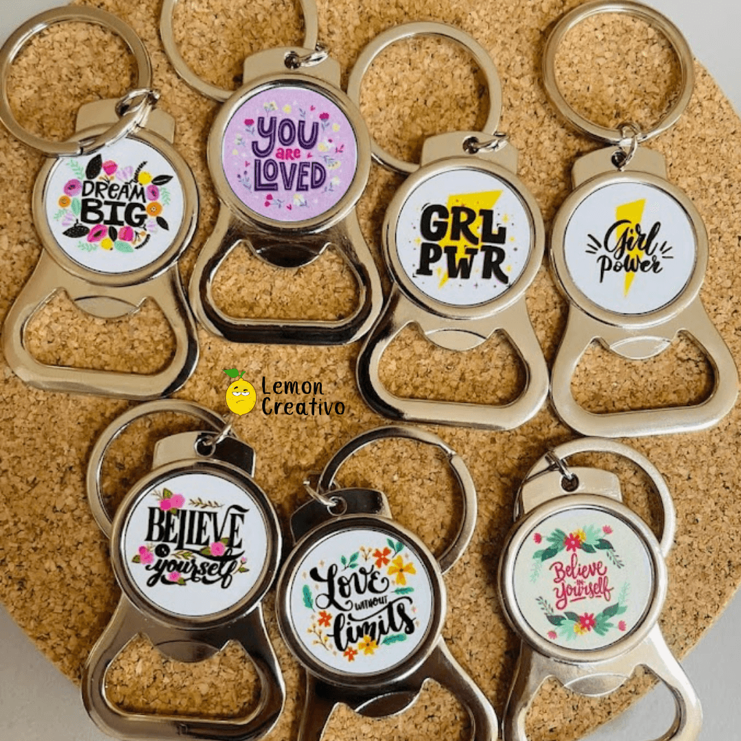 Llavero Destapador de Metal - Lemon Creativo