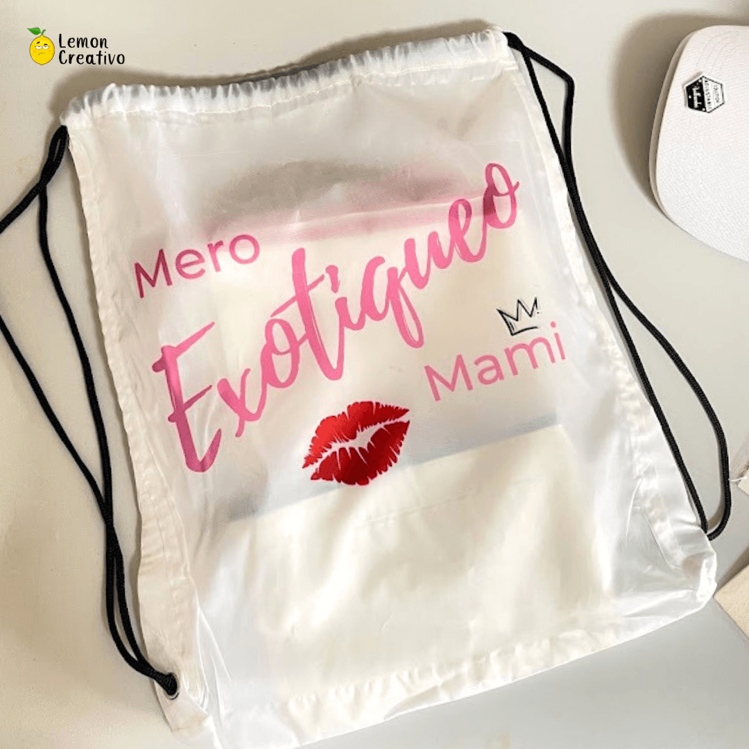 Mochila con Cordón - Lemon Creativo