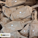 Personalized Jute and Canvas Bag