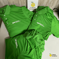 PoloShirt en Ojo de Angel - Lemon Creativo