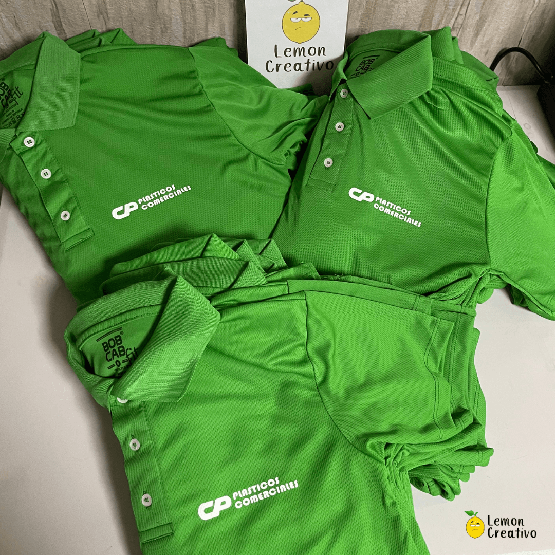 PoloShirt en Ojo de Angel - Lemon Creativo