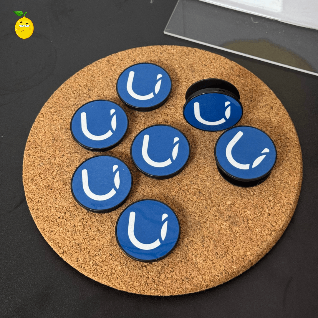 Popsocket Personalizado con Logo - Lemon Creativo