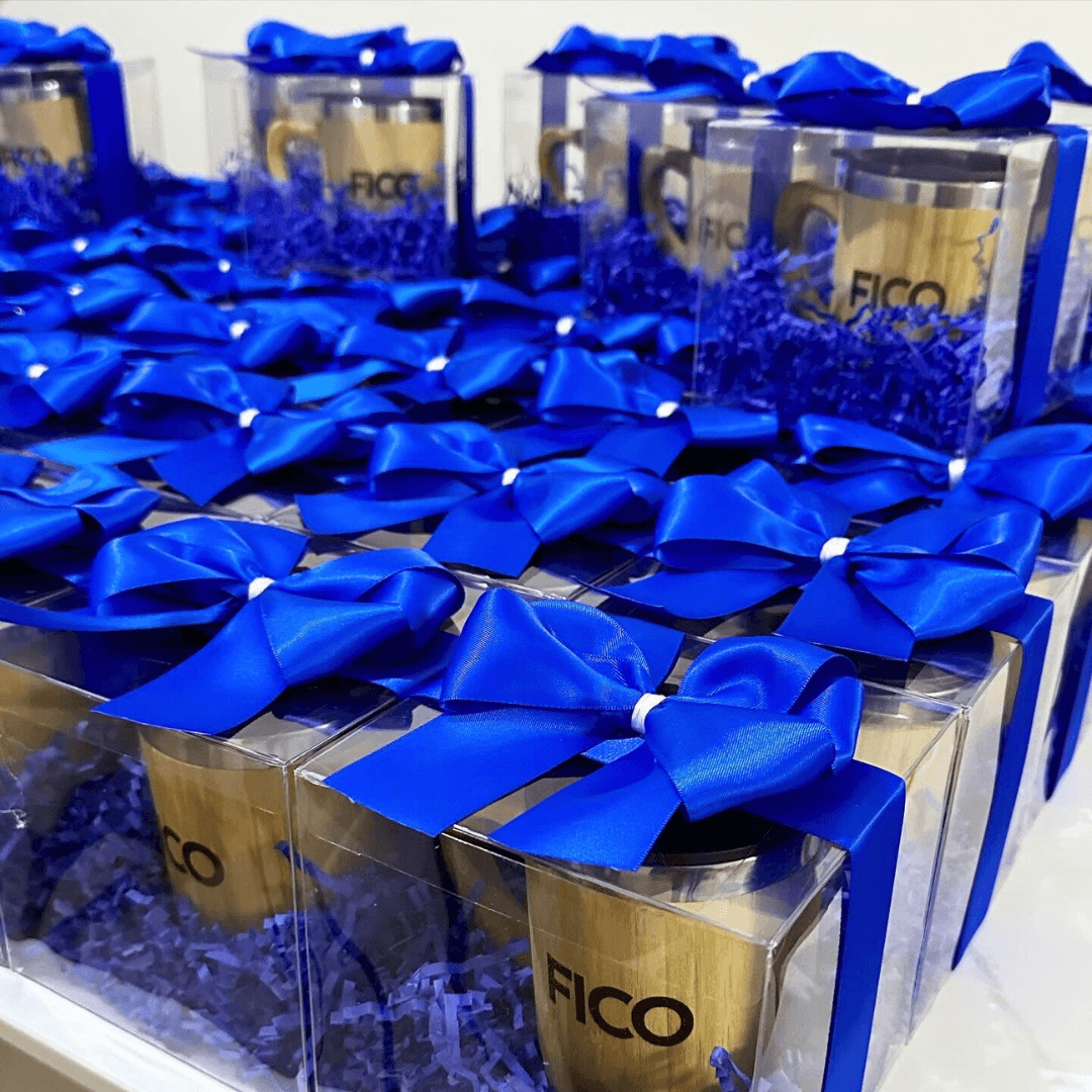 Set de Regalo Promocional: Taza Bambú - Lemon Creativo