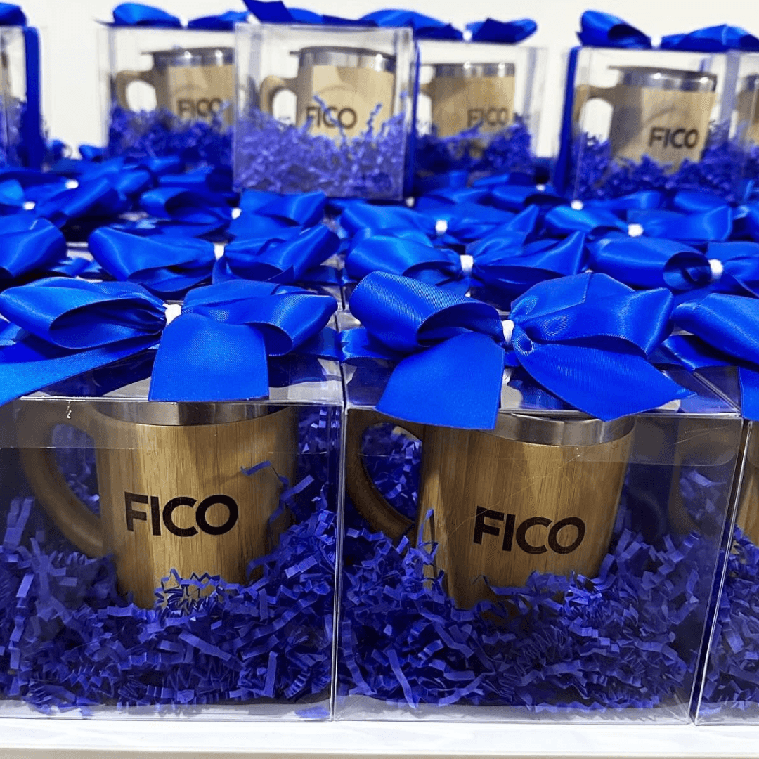 Set de Regalo Promocional: Taza Bambú - Lemon Creativo