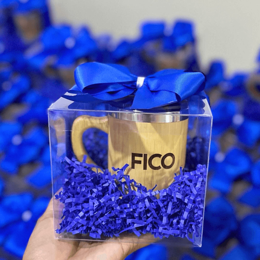 Set de Regalo Promocional: Taza Bambú - Lemon Creativo