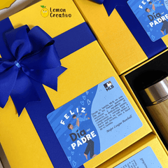 Box Gift | Termo Smart, Lapicero, Memoria USB y Llavero - Lemon Creativo