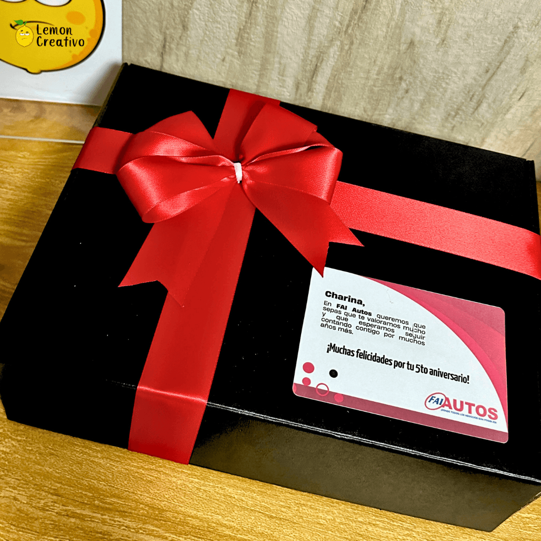 Set de Regalo: Aniversario Empresarial - Lemon Creativo