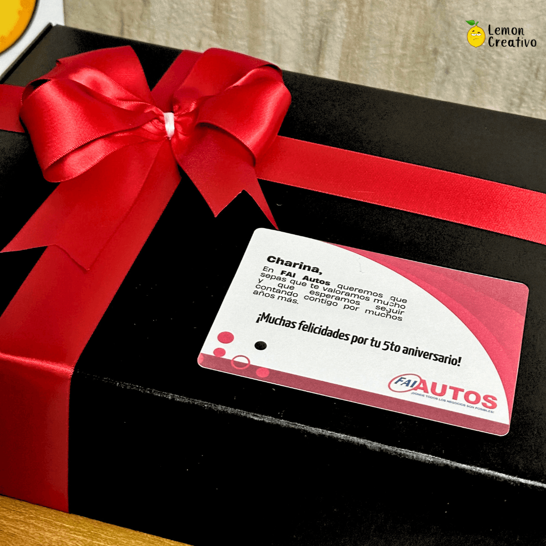 Set de Regalo: Aniversario Empresarial - Lemon Creativo