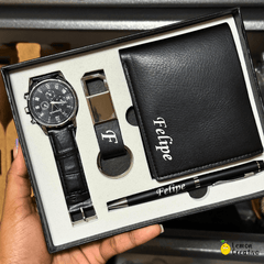 Box Gift | Billetera, Reloj, Lapicero y Llavero - Lemon Creativo