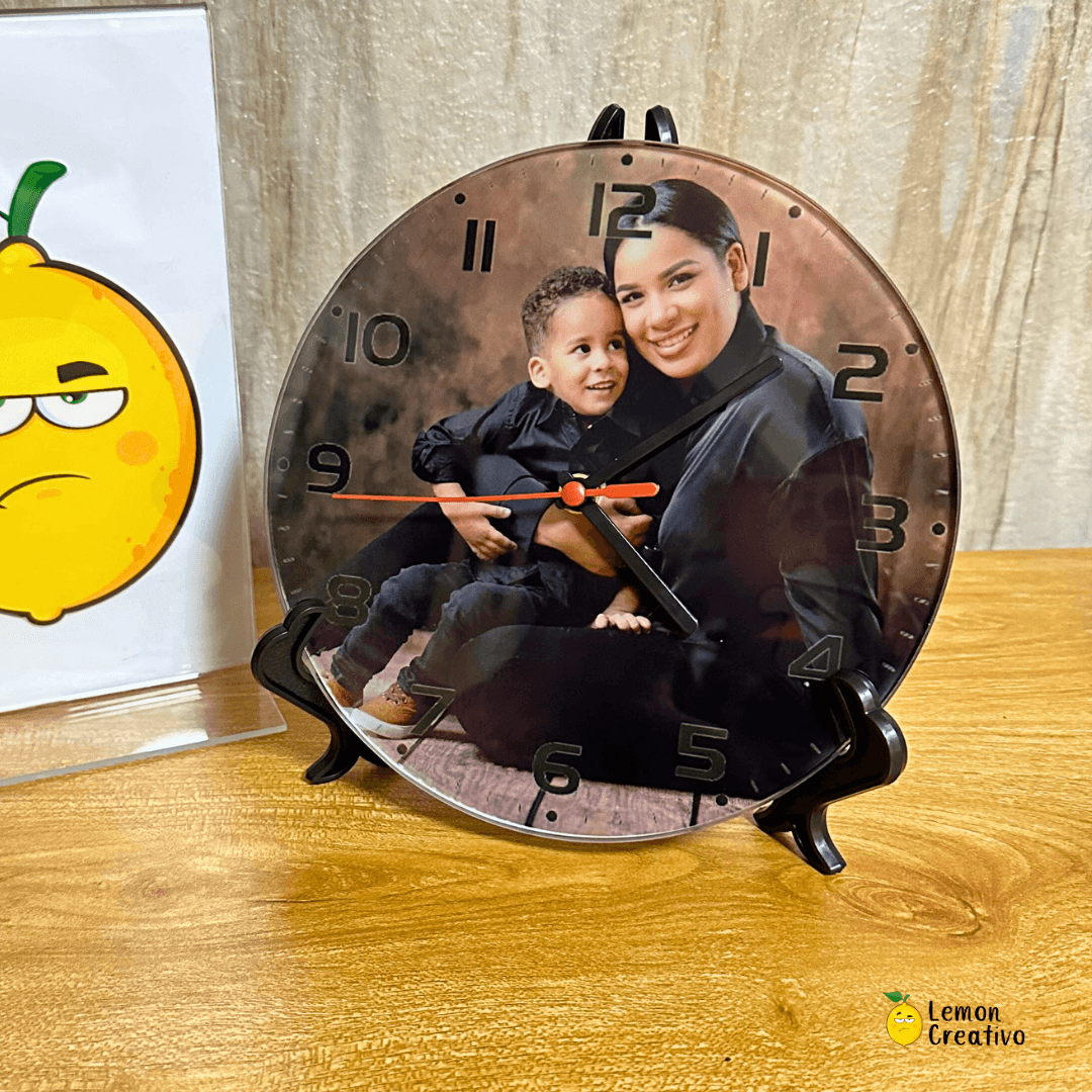 Reloj de Pared / Escritorio - Lemon Creativo