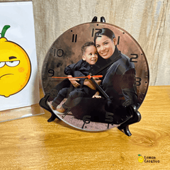 Reloj de Pared / Escritorio - Lemon Creativo